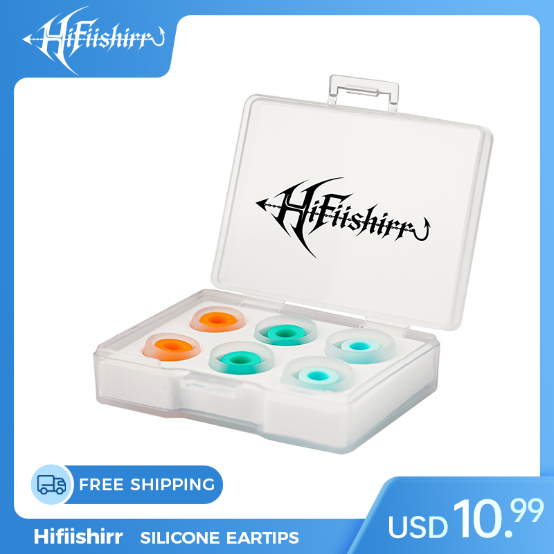 Silicone Ear Tip Replacement - Hifiishirr كاندي اللون سيليكون سماعات الأذن