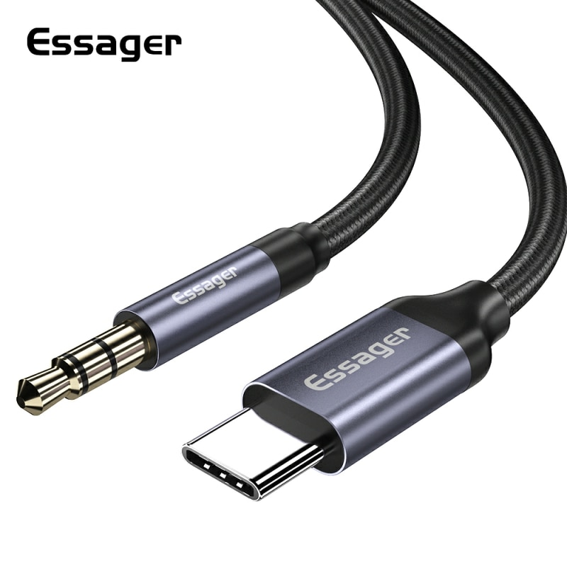Earphone Splitter Jack - Essager Usb C إلى من من