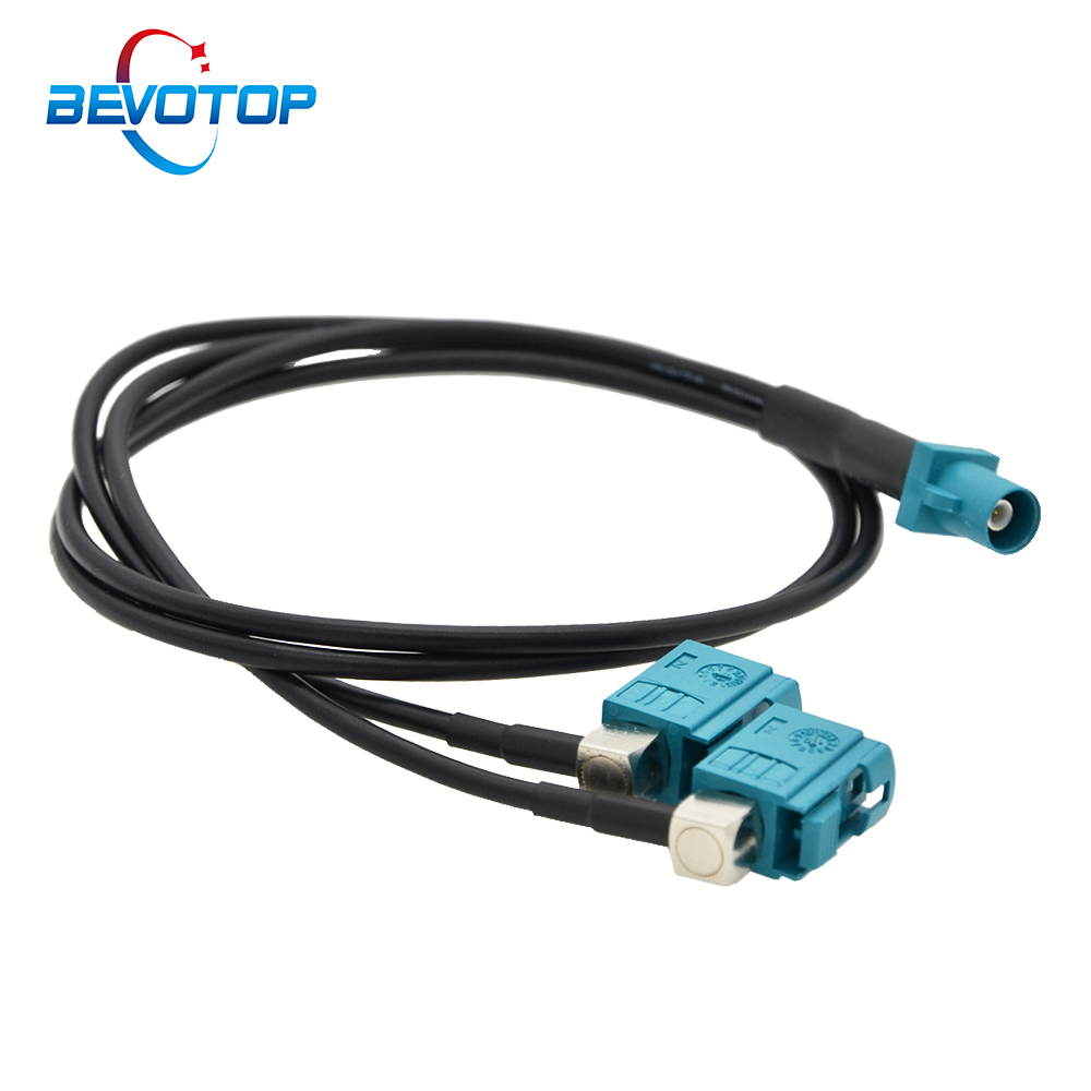 Audio Splitter Y - كابل فاصل هوائي GPS للسيارة ،