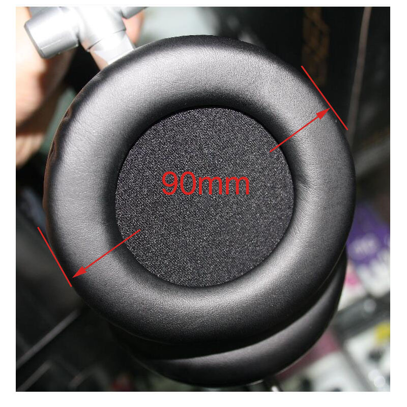 Earphone Foam Tip - زوج من وسائد الأذن الجلدية مقاس