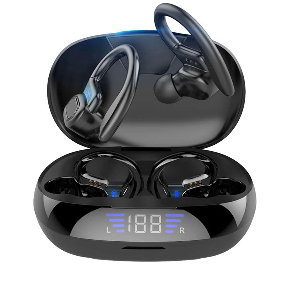 Sports Earphone Hook - سماعات بلوتوث VV2 TWS مع ميكروفون