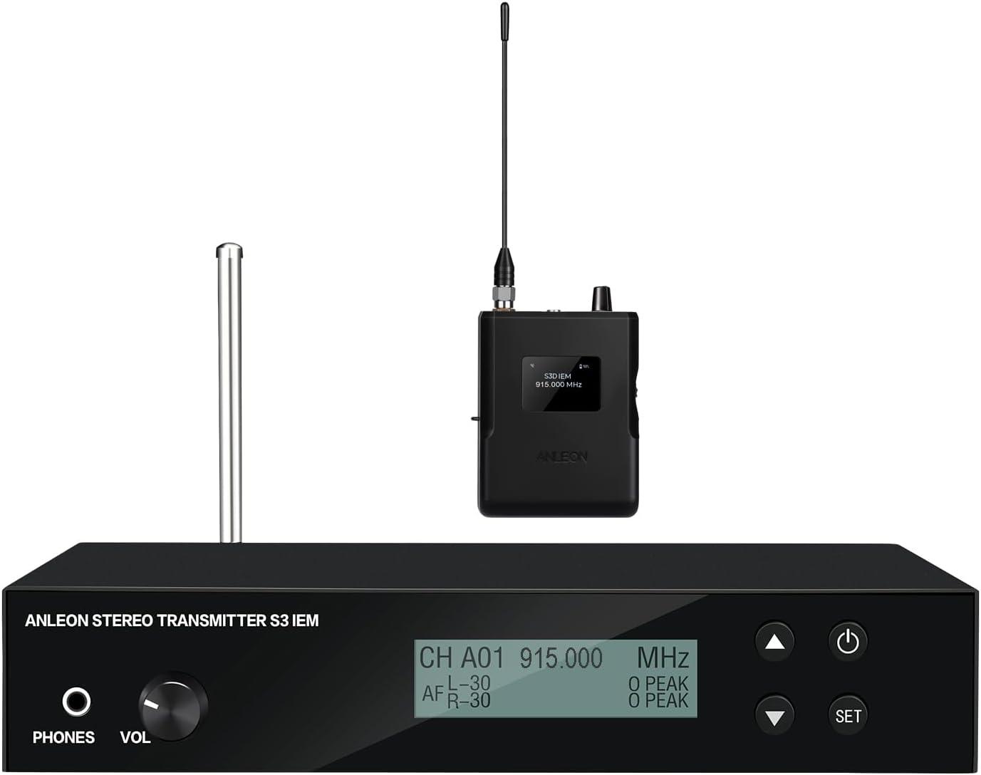 In Ear Monitor Iem - ANLEON S3D احترافي UHF ستيريو لاسلكي