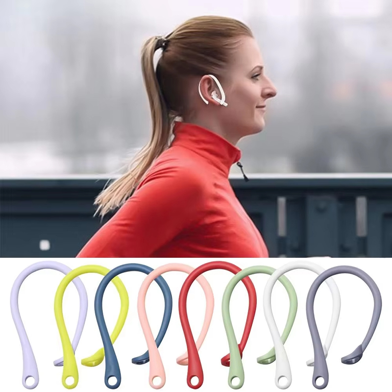 Sports Earphone Hook - 1 زوج سيليكون مكافحة خسر سيليكون