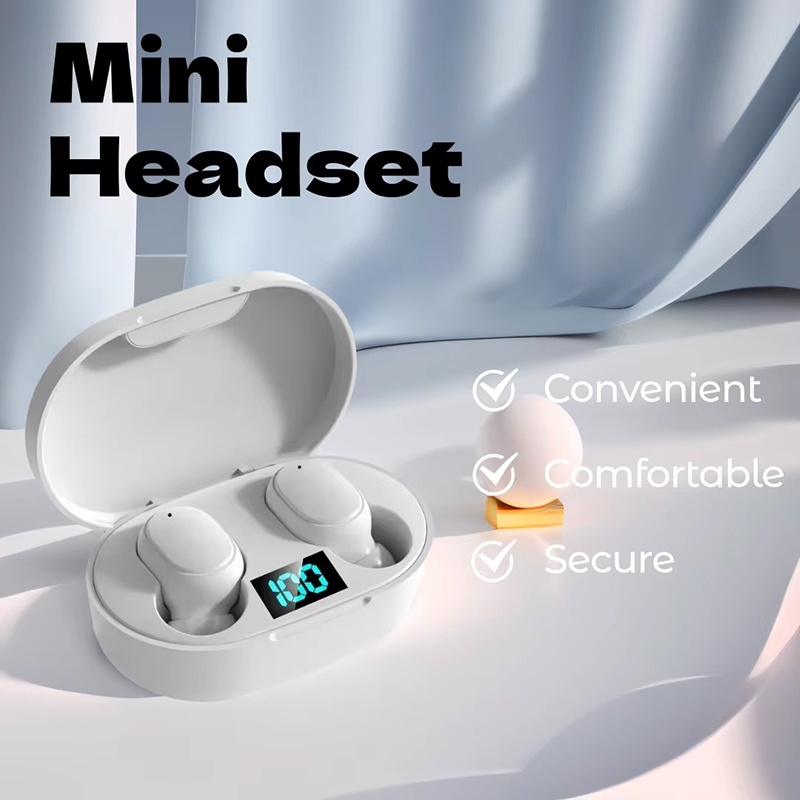 Wireless Earbuds Tws - سماعات أذن لاسلكية A6S TWS بتقنية