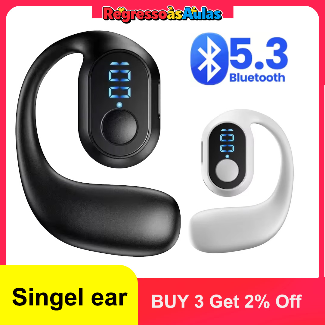 Sports Earphone Hook - سماعة لاسلكية تعمل بالبلوتوث 5.4 الأذن
