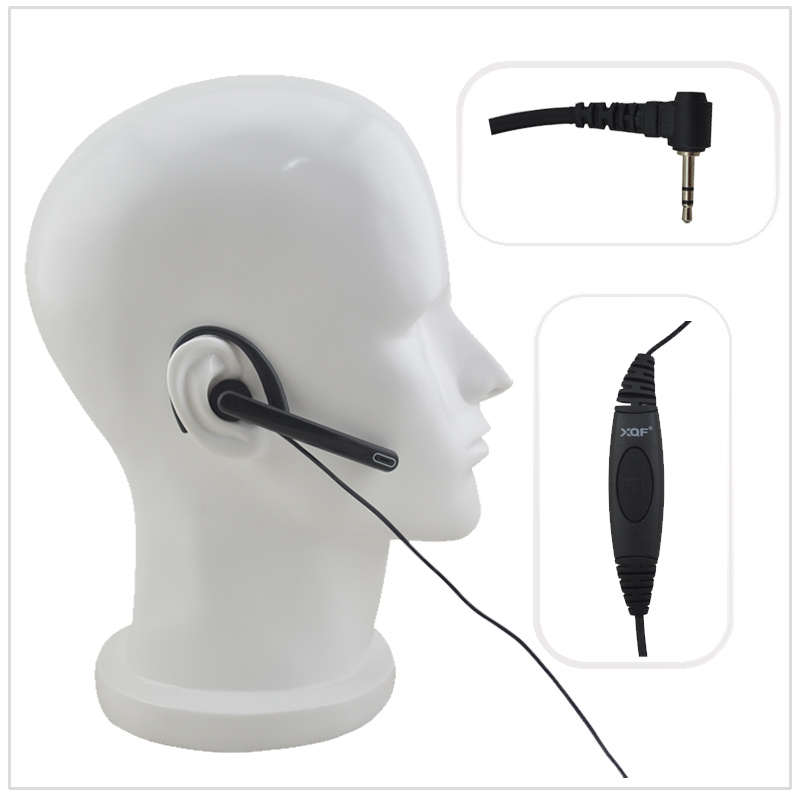 Wired Earphone Mic - سماعة أذن سلكية واحدة G-حلقة بوم