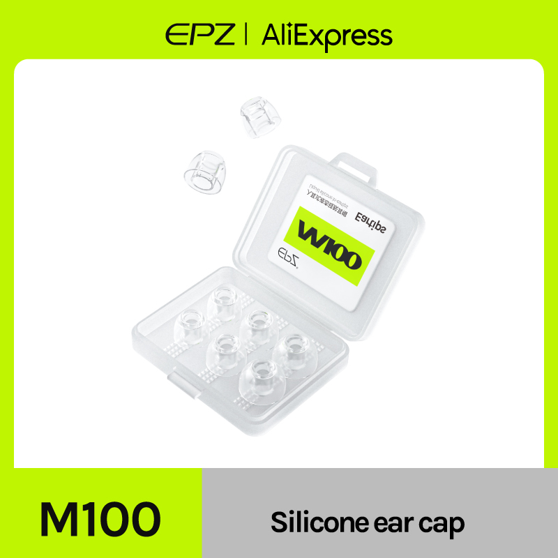 Silicone Ear Tip Replacement - EPZ M100 أطراف أذن S/M/L أطراف