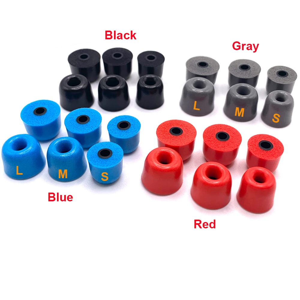 Earphone Foam Tip - 20 زوجًا من وسادات الأذن المصنوعة