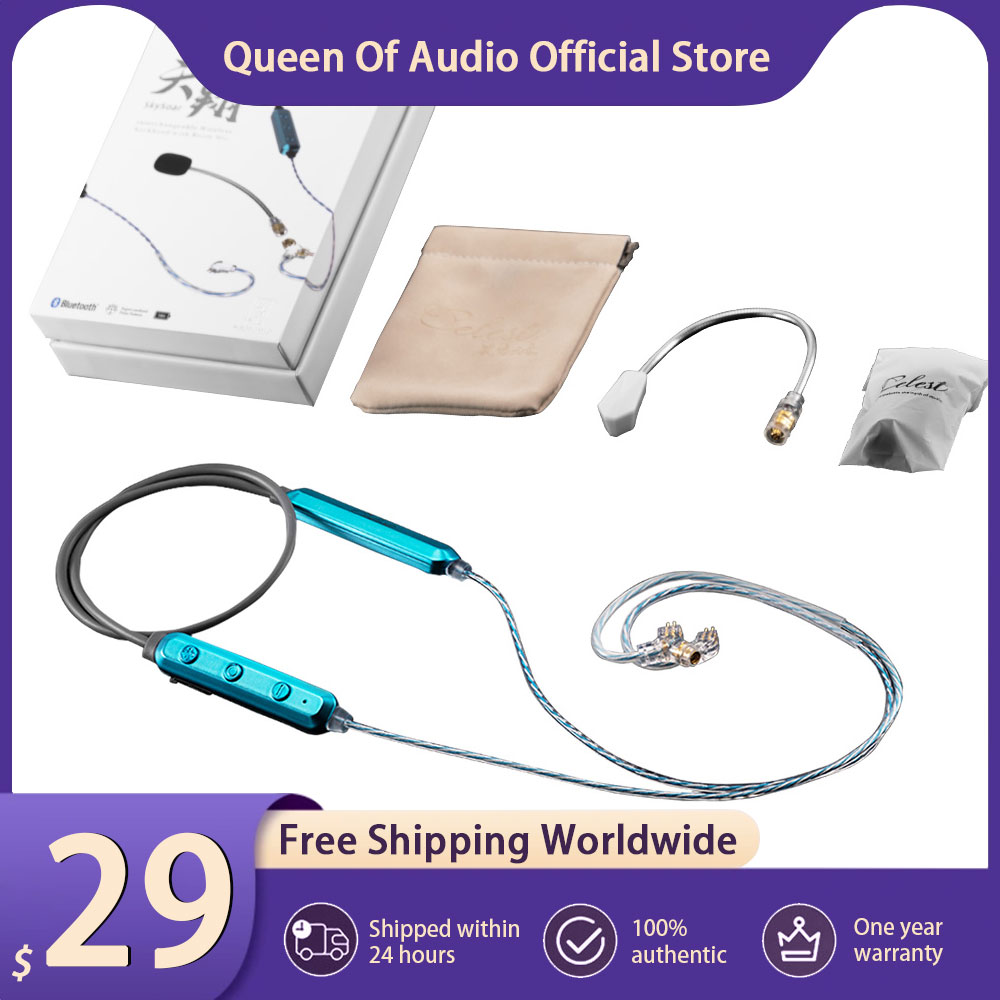 Wired Earphone Mic - سماعات أذن Celest SkySoar مع كابل
