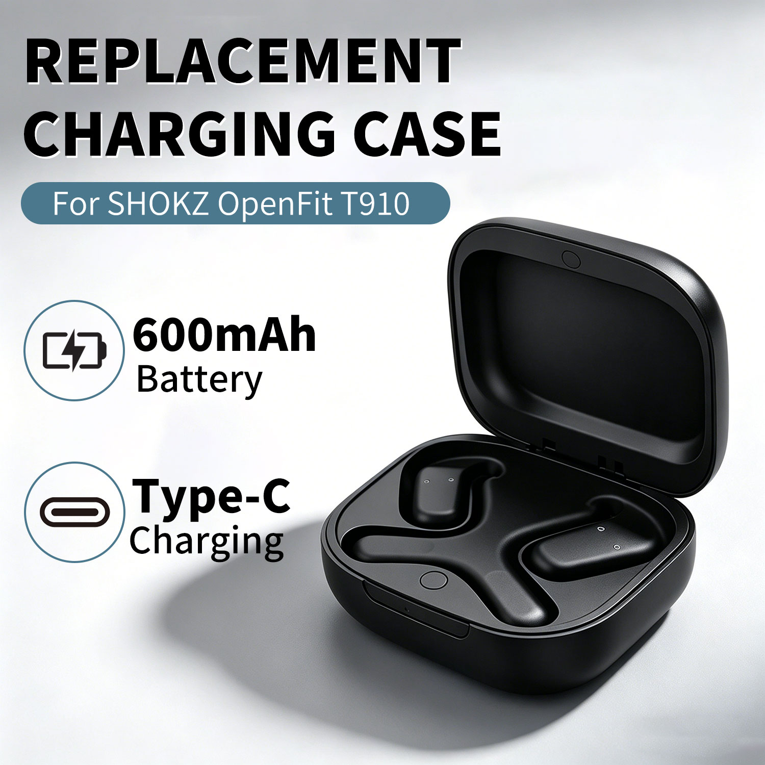 Earbuds Charging Case - علبة شحن بديلة لسماعات SHOKZ OpenFit