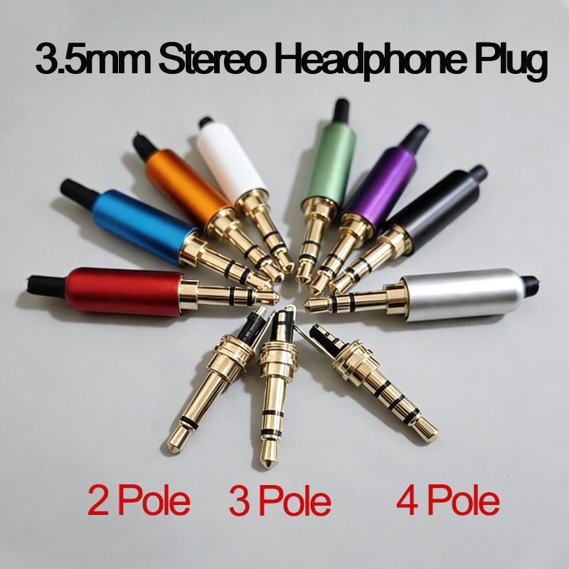Audiophile Headphone Wired - موصل صوتي 3.5 ملم بـ 2/3/4