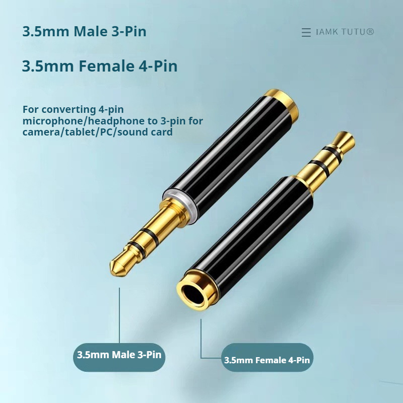 كابل محول صوتي ستيريو مطلي بال - مراجعة Cable Extension 3.5 وسعره