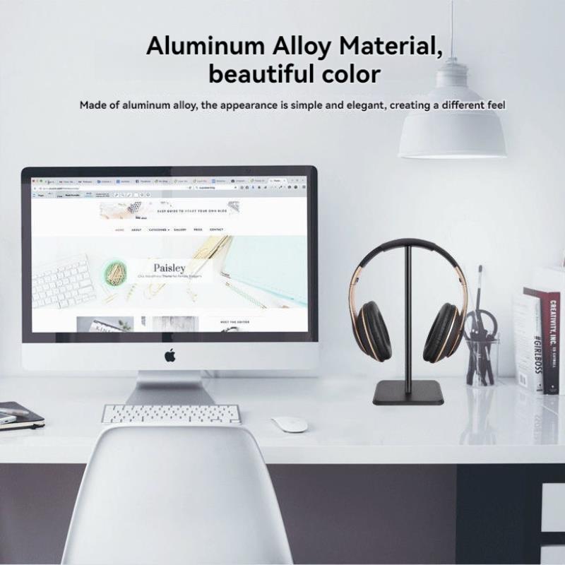 حامل سماعات رأس متعدد الوظائف  - مراجعة Headphone Stand Desk وسعره