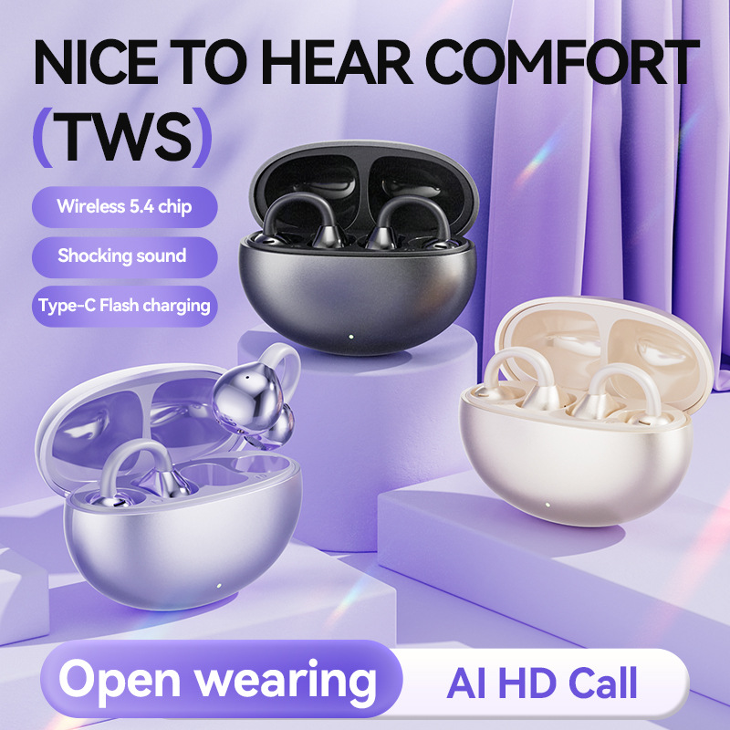 جديد حار بيع الأذن كليب سماعات - مراجعة Wireless Earbuds Tws وسعره