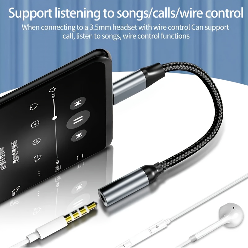 محول صوت USB-C إلى مقبس 3.5 مل - مراجعة Audiophile Headphone Wired وسعره