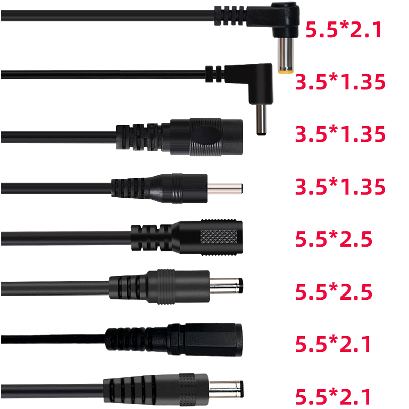 كابل طاقة تيار مستمر 25 سم 5.5 - مراجعة Cable Extension 3.5 وسعره