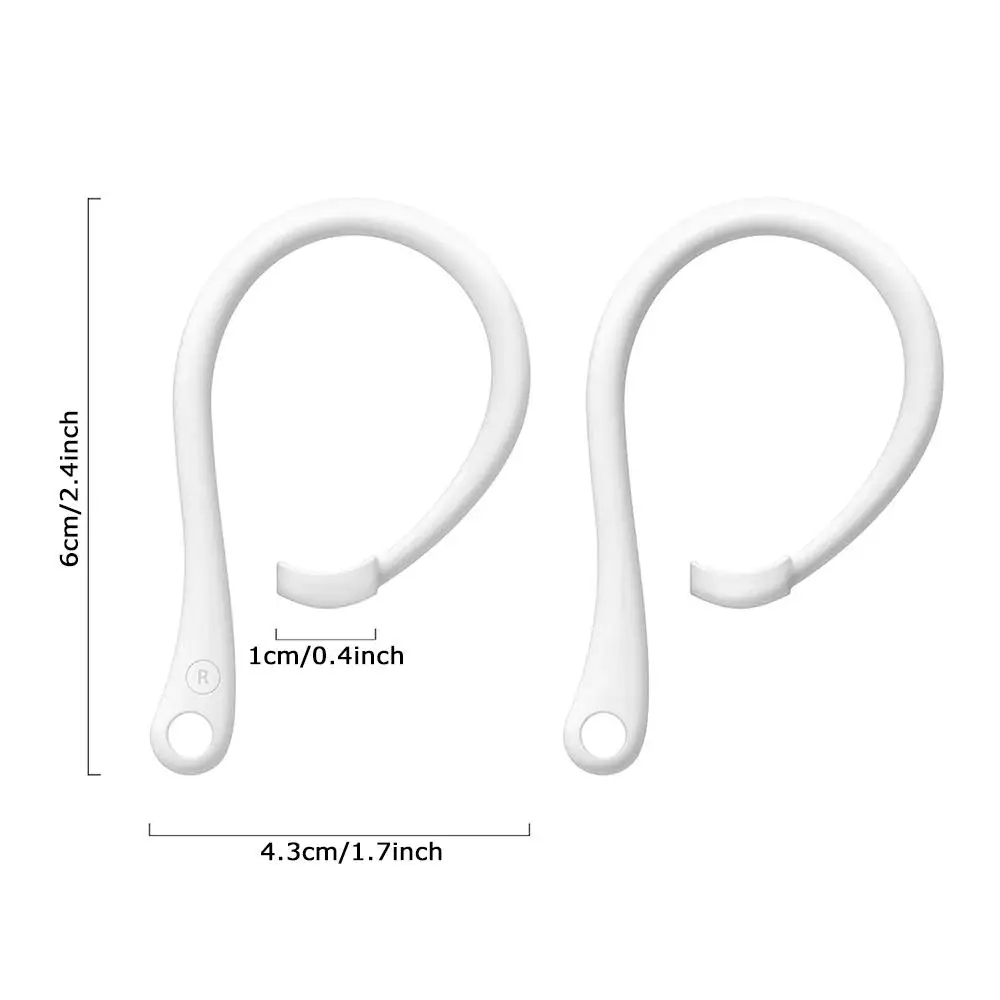 زوج واحد من خطافات الأذن المضا - مراجعة Sports Earphone Hook وسعره