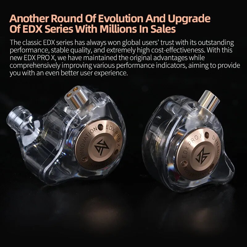 KZ EDX PRO X سماعات أذن سلكية  - مراجعة Audiophile Headphone Wired وسعره