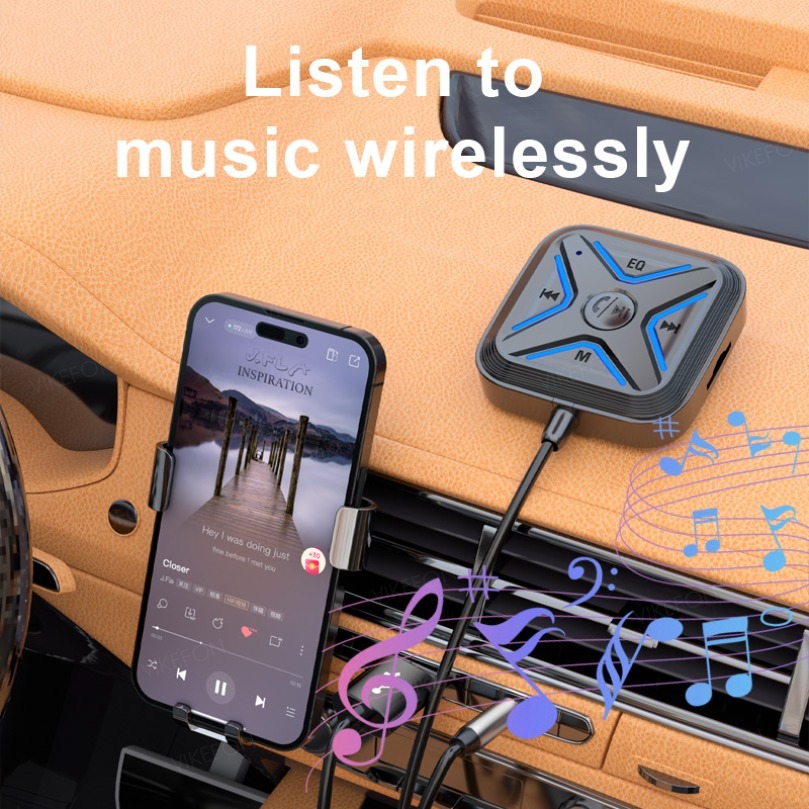 محول بلوتوث 5.3 عالمي للسيارة  - مراجعة Bluetooth Adapter Receiver وسعره