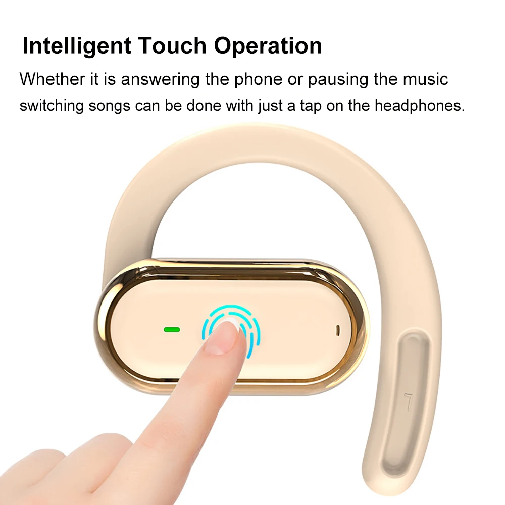 KEBIDUMEI مفتوح الأذن بلوتوث 5 - مراجعة Sports Earphone Hook وسعره