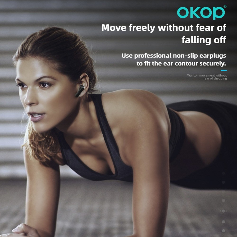 سماعة OKOP AI، سماعة بلوتوث لا - مراجعة Usb C Earphone وسعره