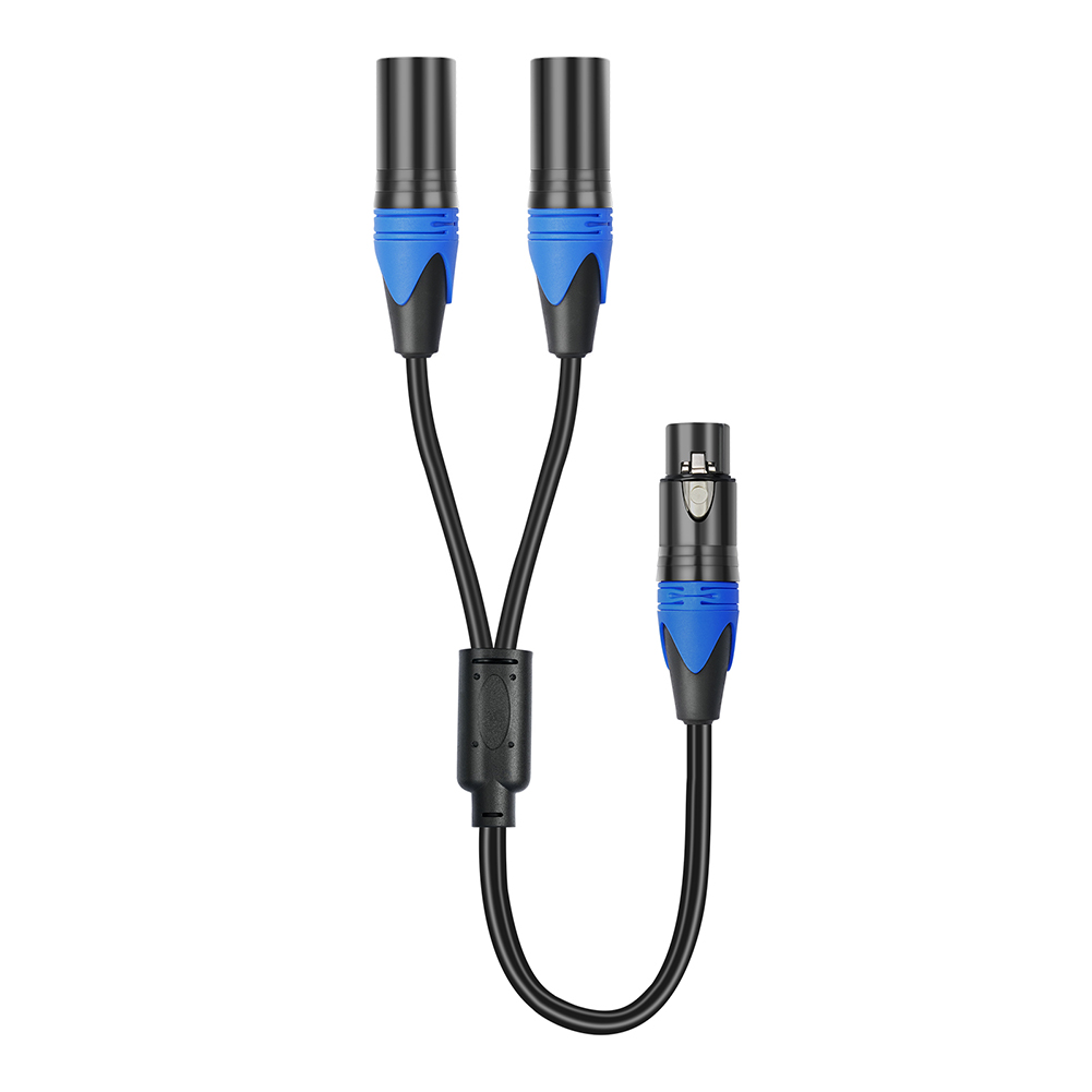 كابل تقسيم XLR على شكل Y بطول  - مراجعة Audio Splitter Y وسعره