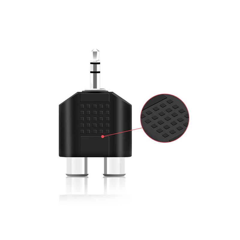 1/2/4 قطعة كابل صوت ستيريو 3.5 - مراجعة Earphone Splitter Jack وسعره