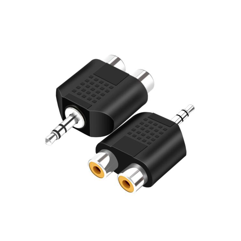 1/2/4 قطعة كابل صوت ستيريو 3.5 - مراجعة Earphone Splitter Jack وسعره