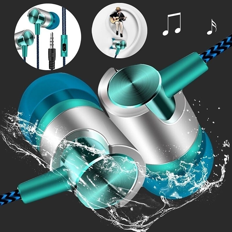سماعات أذن سلكية 3.5 ملم مع مي - مراجعة Wired Earphone Mic وسعره