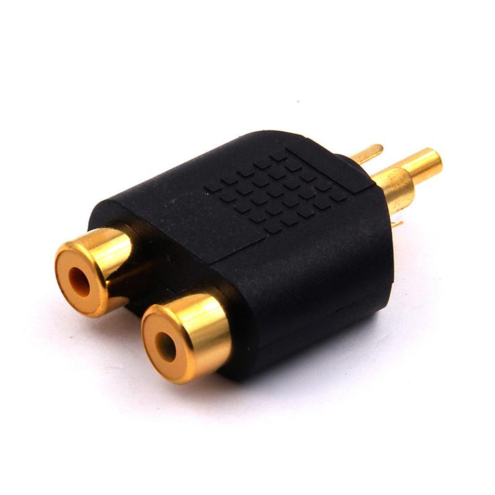 3.5 مللي متر ستيريو ذكر إلى 2  - مراجعة Earphone Splitter Jack وسعره