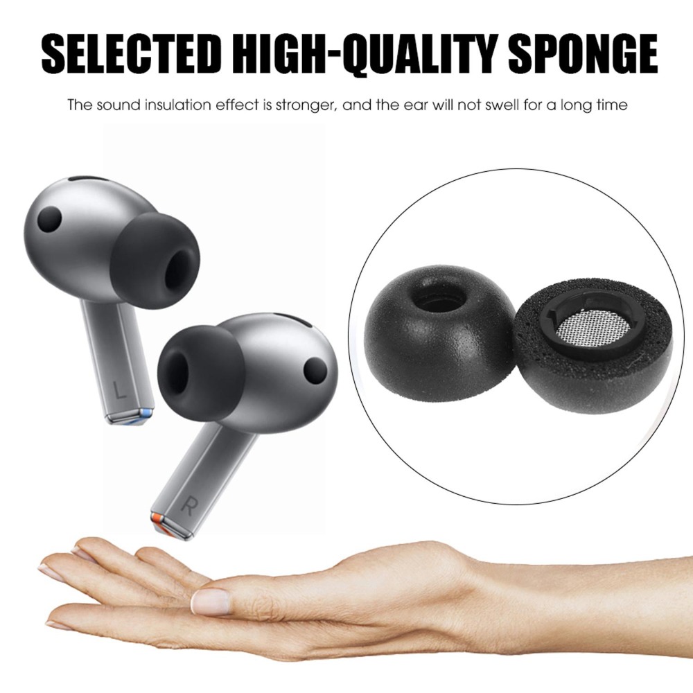 أغطية أذن من الإسفنج الذاكر لس - مراجعة Earphone Foam Tip وسعره