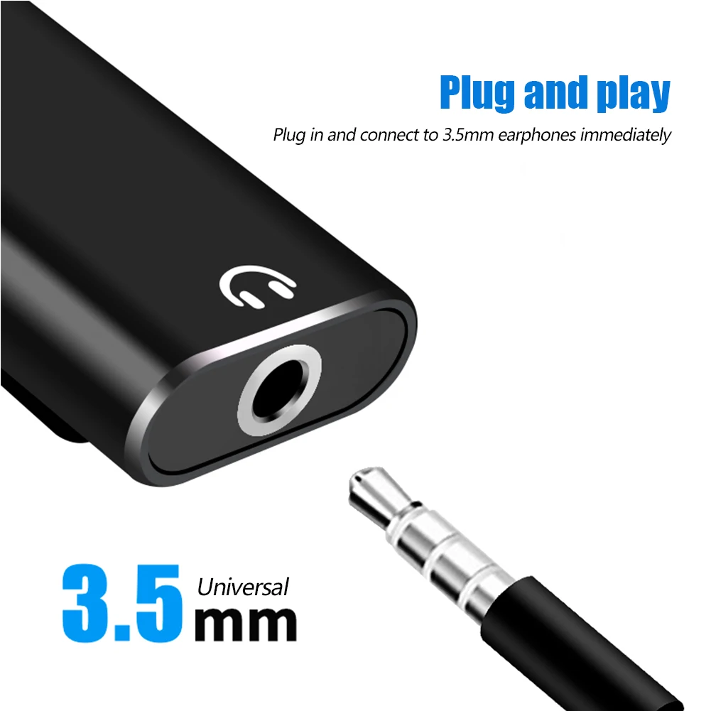 محول USB-C إلى جاك 3.5 ملم 2 ف - مراجعة Earphone Splitter Jack وسعره