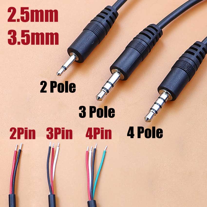 كابل صوت أحادي/ستيريو 2.5 مم 3 - مراجعة Audiophile Headphone Wired وسعره