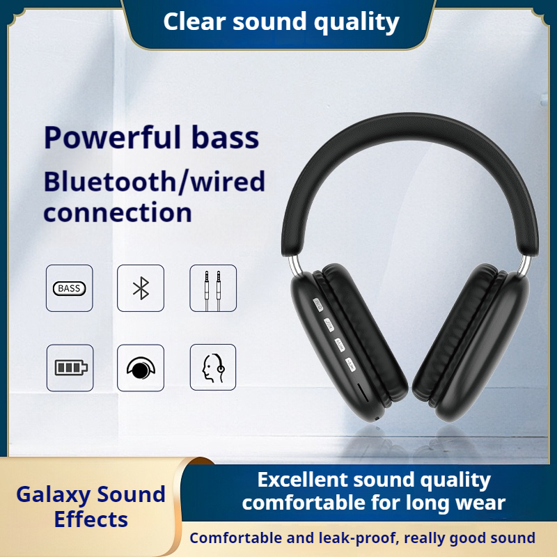 سماعة رأس بلوتوث لاسلكية جديدة - مراجعة Bluetooth Headset On Ear وسعره