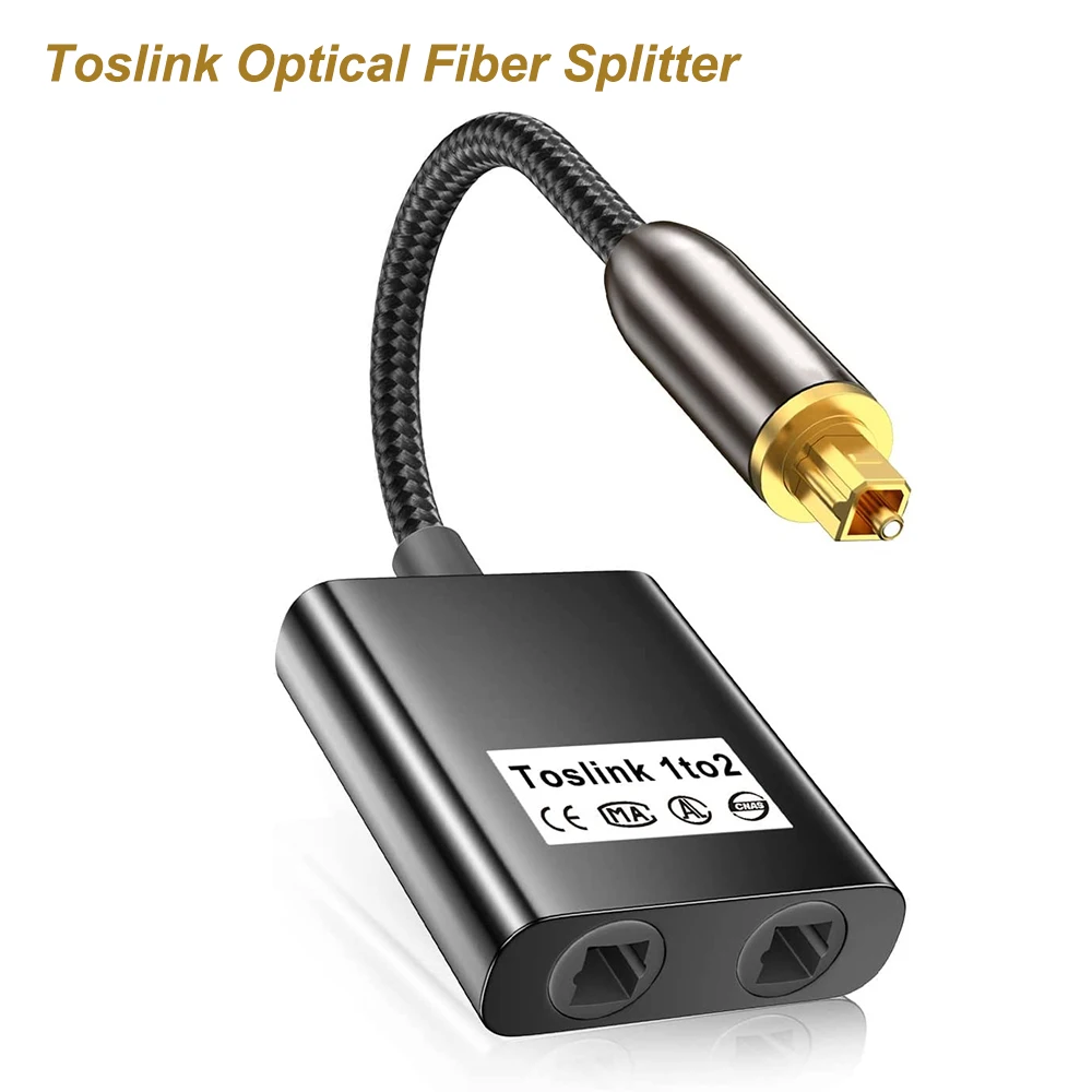 جهاز تقسيم من الألياف الضوئية  - مراجعة Audio Splitter Y وسعره