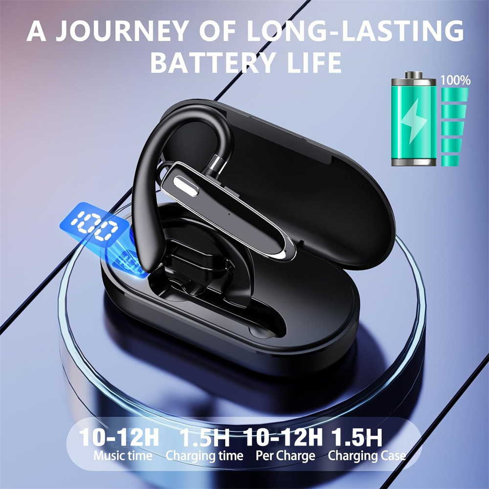 سماعات بلوتوث لاسلكية مع ميكرو - مراجعة Bluetooth Headset On Ear وسعره
