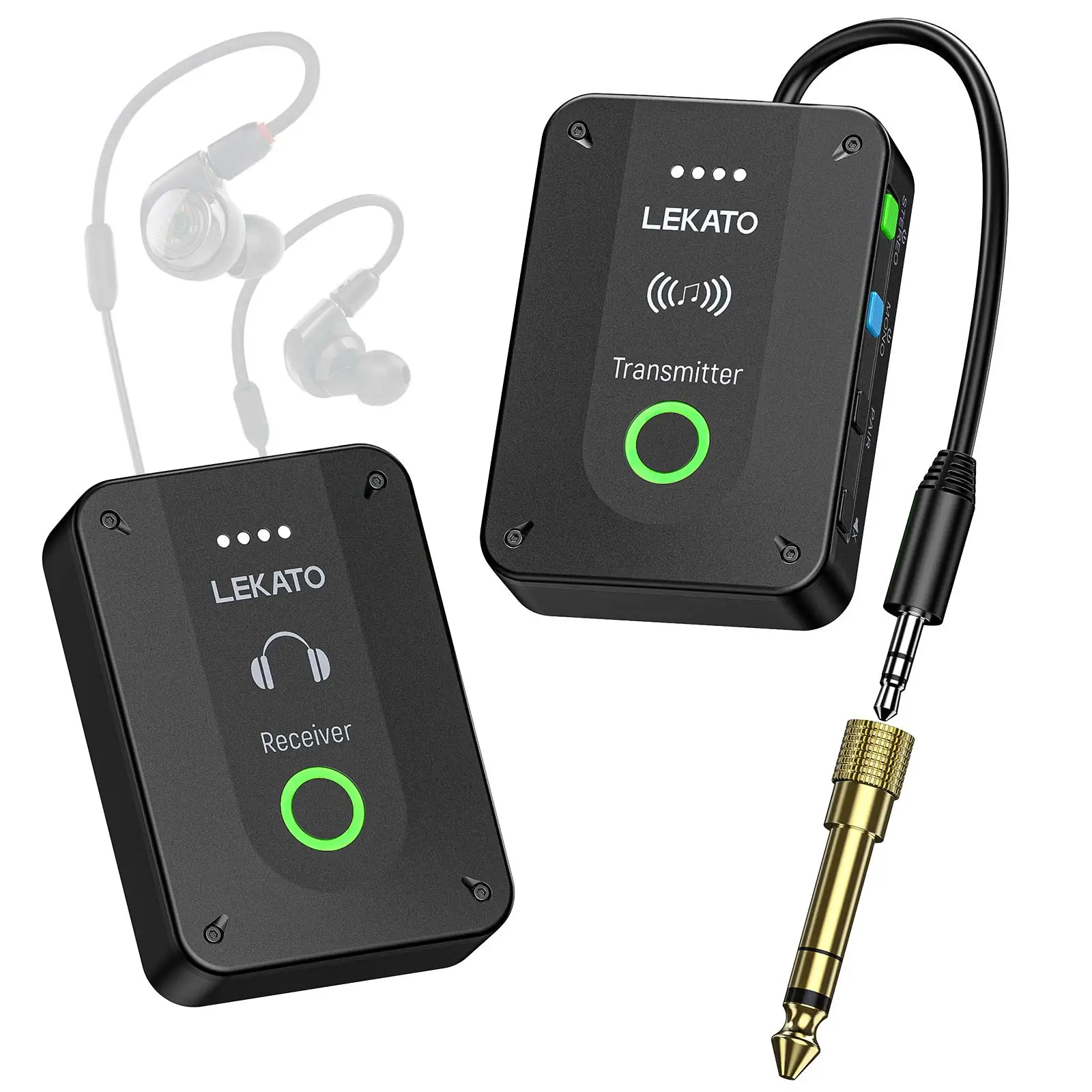 Lekato Ms-02 نظام Iem اللاسلكي - مراجعة In Ear Monitor Iem وسعره