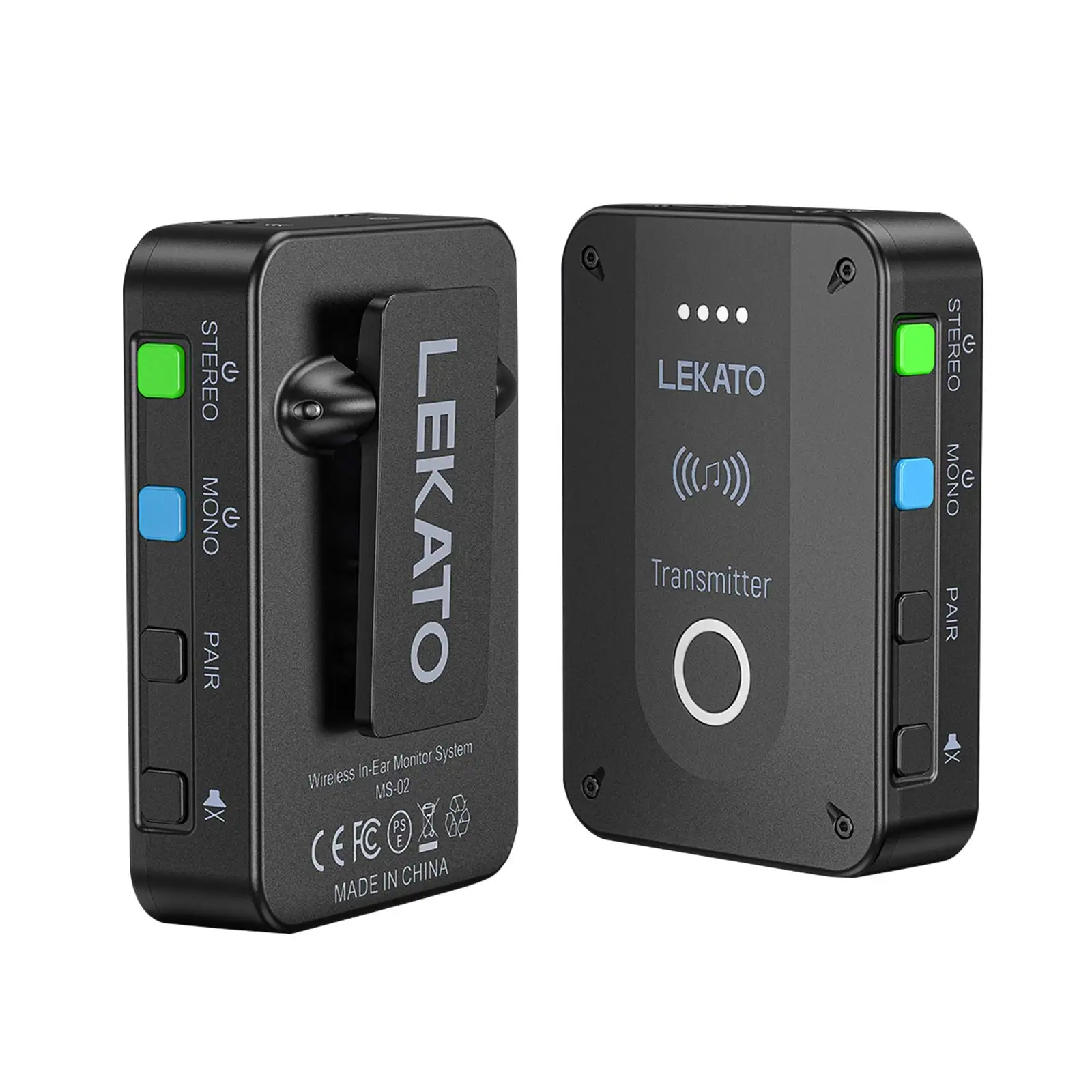 Lekato Ms-02 نظام Iem اللاسلكي - مراجعة In Ear Monitor Iem وسعره