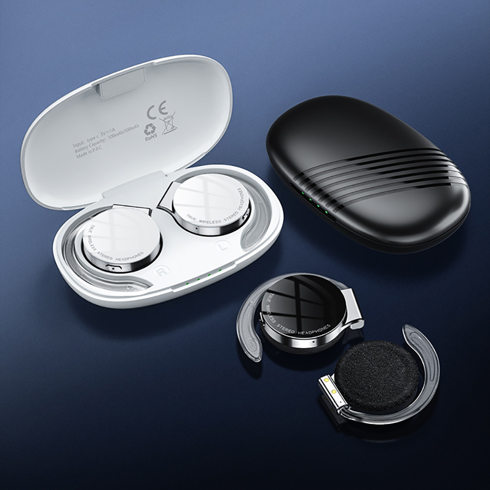 F2 TWS سماعة بلوتوث لاسلكية عل - مراجعة Sports Earphone Hook وسعره