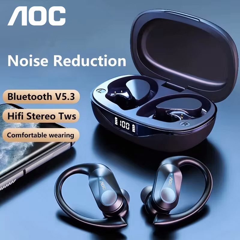 سماعات رأس رياضية لاسلكية من C - مراجعة Wired Earphone Mic وسعره