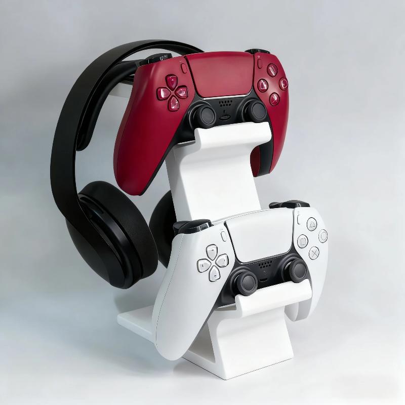 ● حامل تحكم 3 في 1 للمكتب مع ح - مراجعة Headphone Stand Desk وسعره