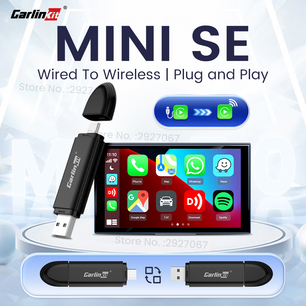 CarlinKit MINI 5.0 Pro اللاسلك - مراجعة Bluetooth Adapter Receiver وسعره