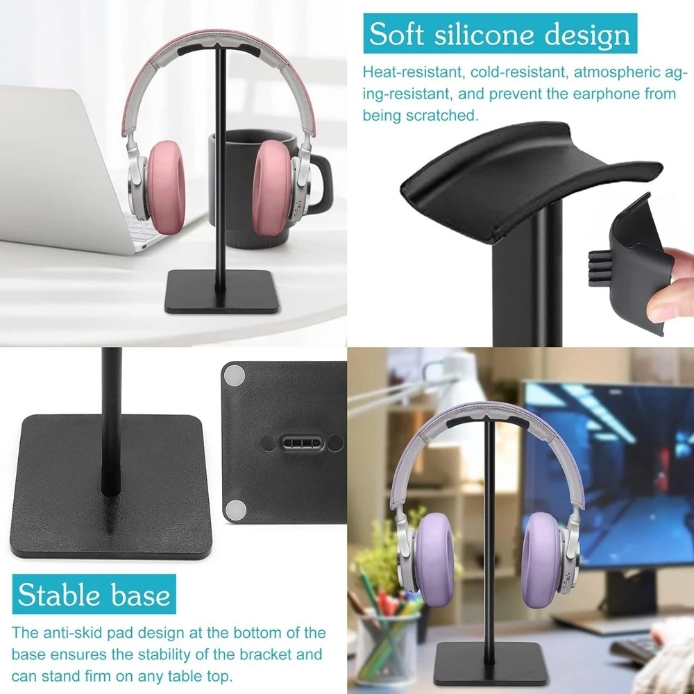 حامل سماعات الرأس المكتبي - حا - مراجعة Headphone Stand Desk وسعره