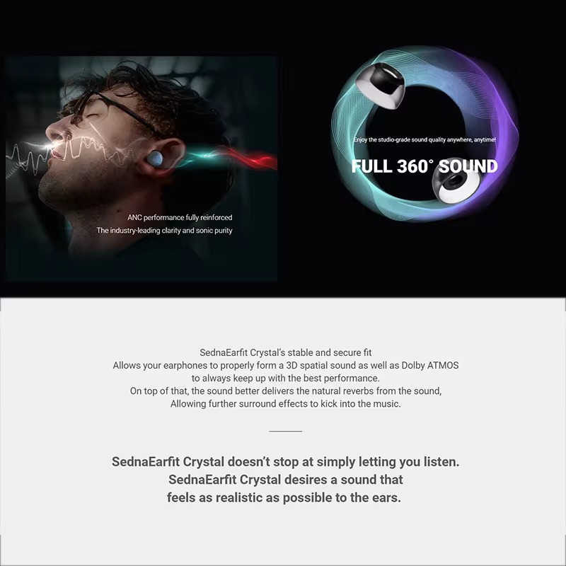 AZLA SednaEarfit كريستال سماعا - مراجعة Wireless Earbuds Tws وسعره
