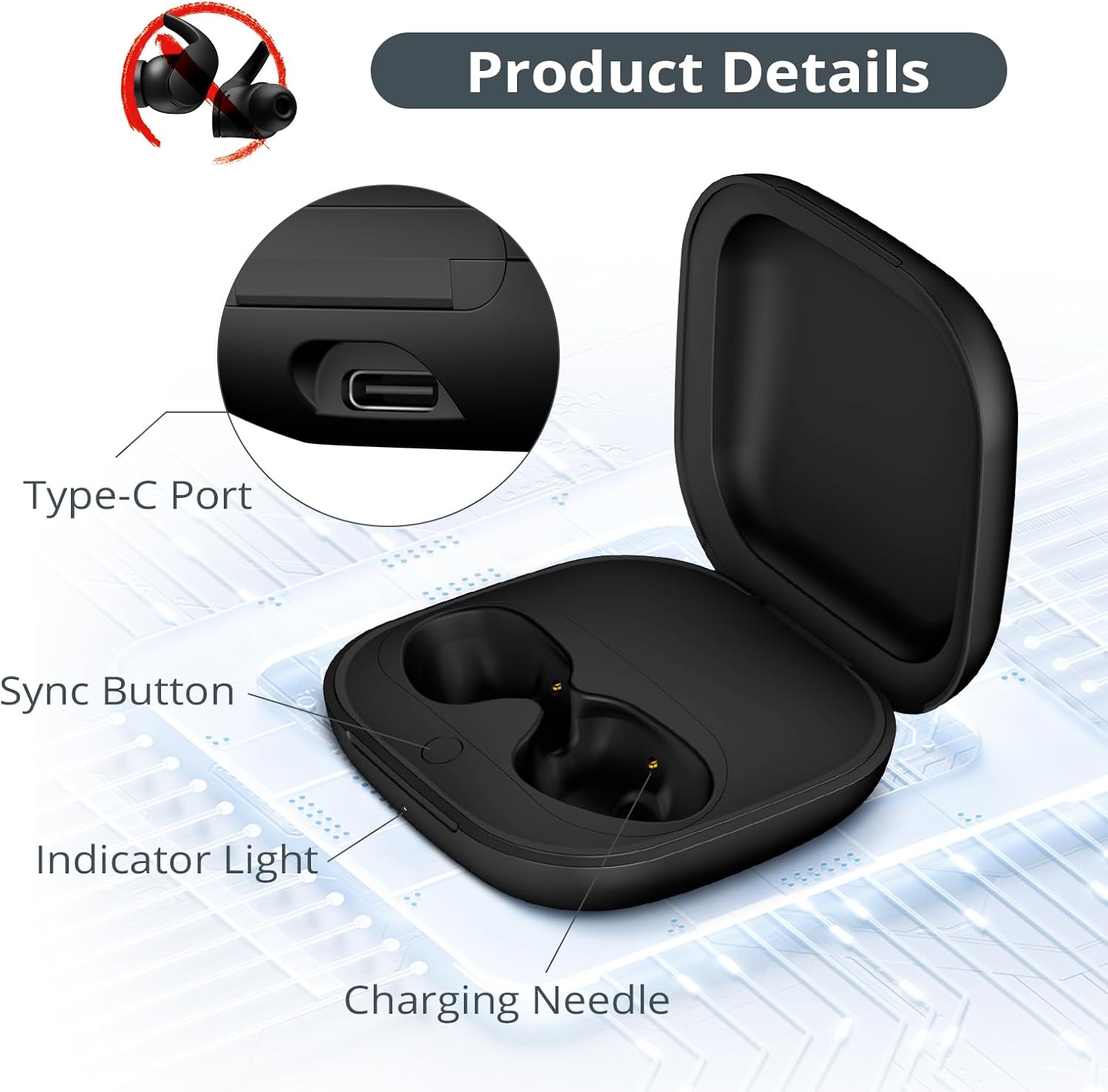 علبة شحن سماعات الأذن ببطارية  - مراجعة Usb C Earphone وسعره