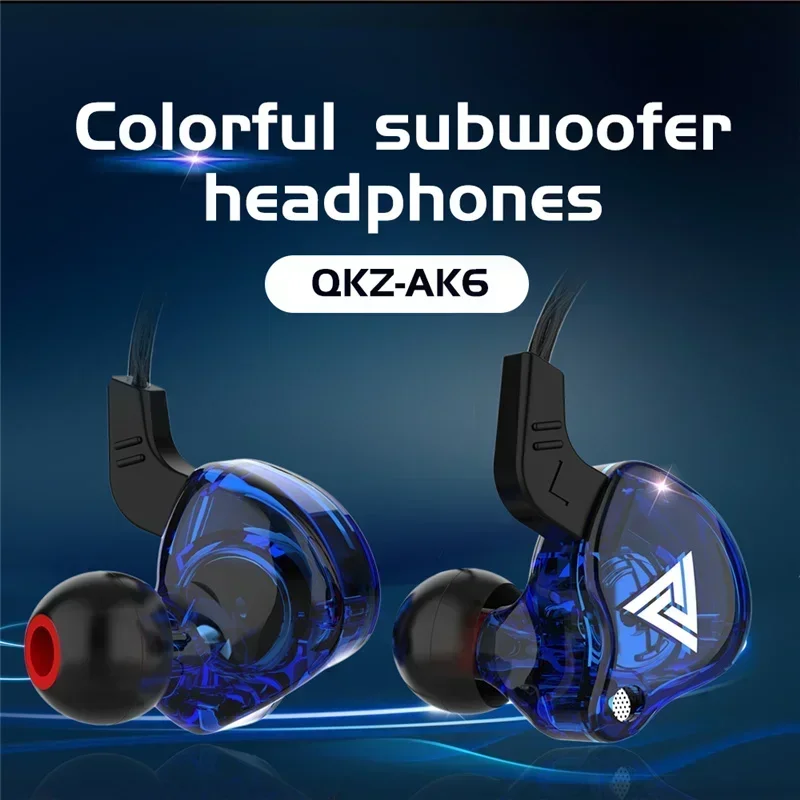 سماعات أذن سلكية جديدة QKZ AK6 - مراجعة Wired Earphone Mic وسعره