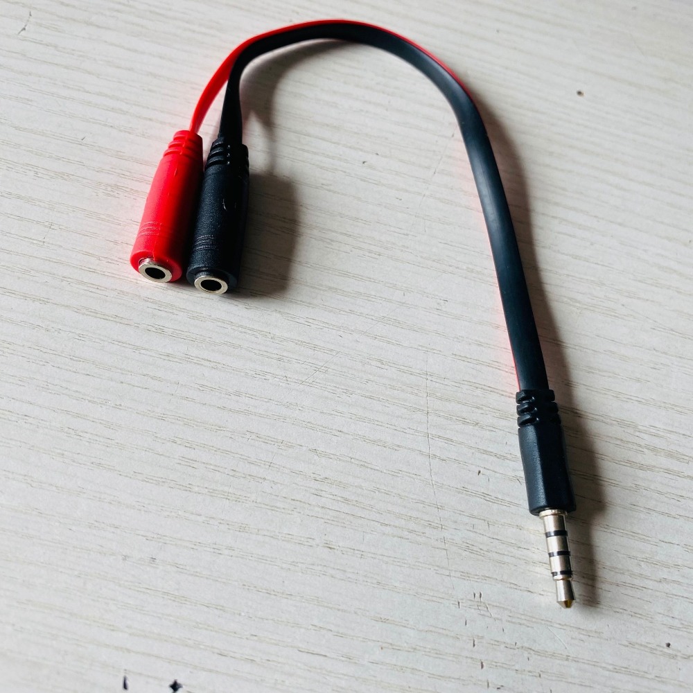 1 ذكر إلى 2 أنثى 3.5 جاك مقسم  - مراجعة Earphone Splitter Jack وسعره