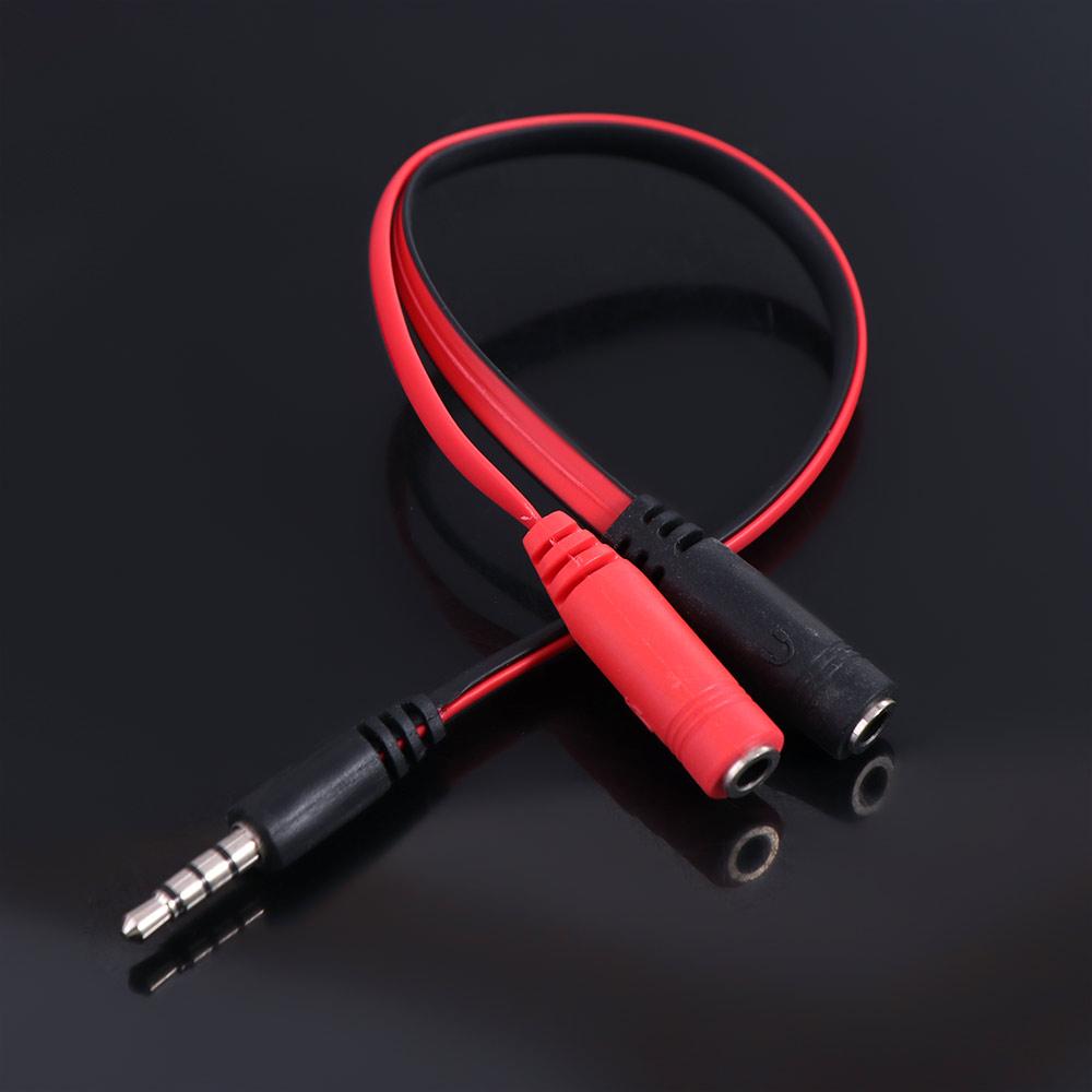 1 ذكر إلى 2 أنثى 3.5 جاك مقسم  - مراجعة Earphone Splitter Jack وسعره