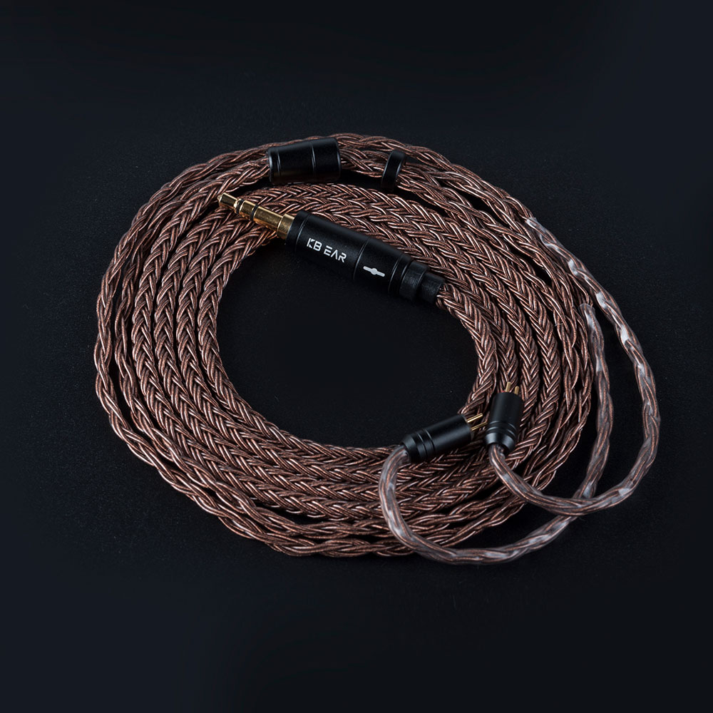 كابل سماعة الرأس KBEAR 16 core - مراجعة In Ear Monitor Iem وسعره