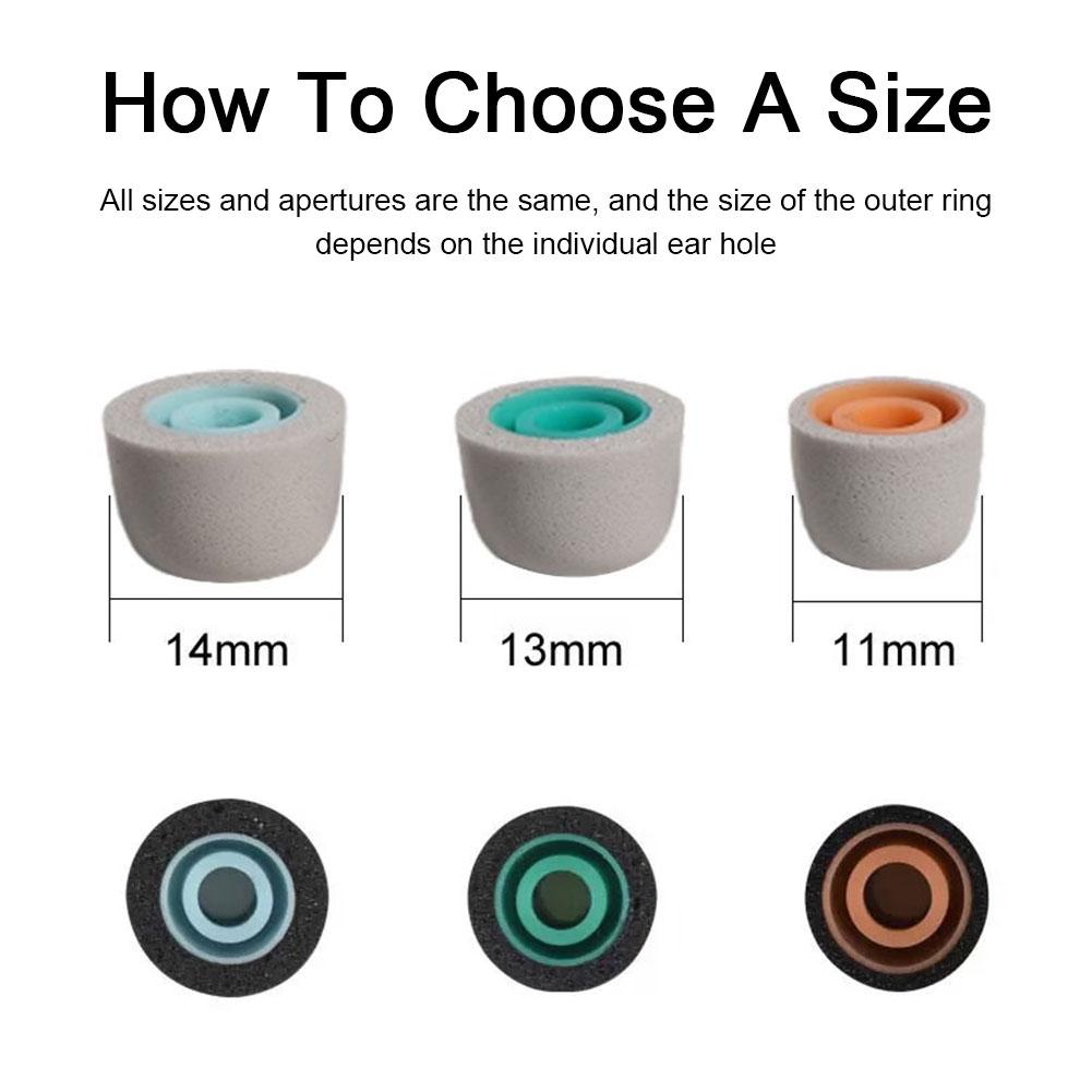 نصائح أذن إسفنجية ميموري فوم ل - مراجعة Earphone Foam Tip وسعره